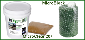 MicroClear 207 and MicroBlock bioaugmentation