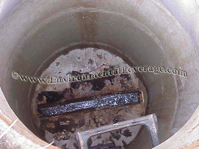 manhole wil grease