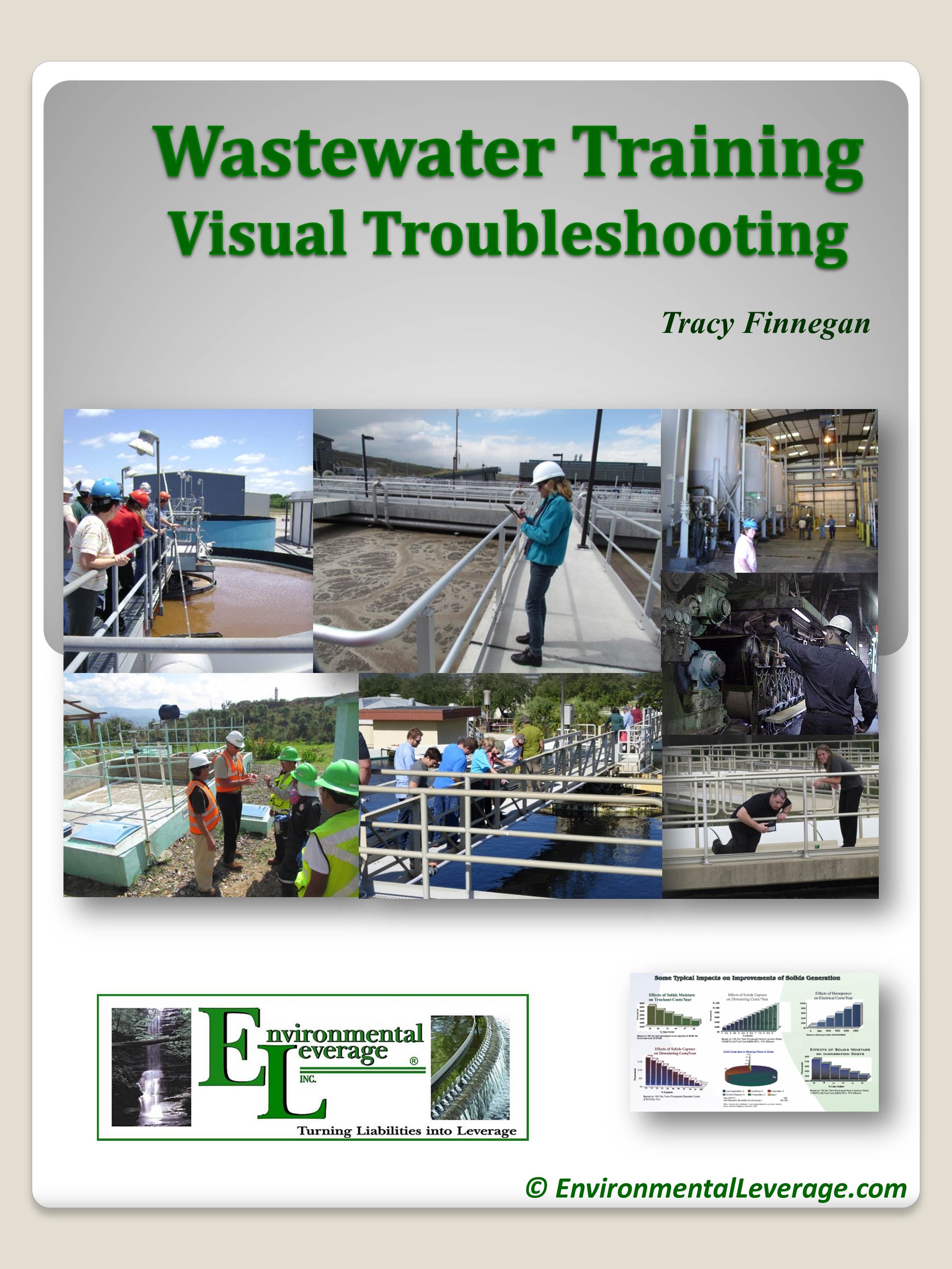 Visual troubleshooting a wastewater lagoon