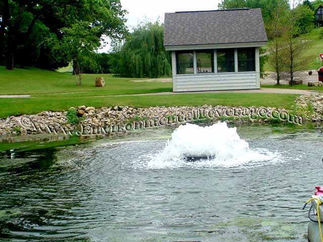 aerator in marina