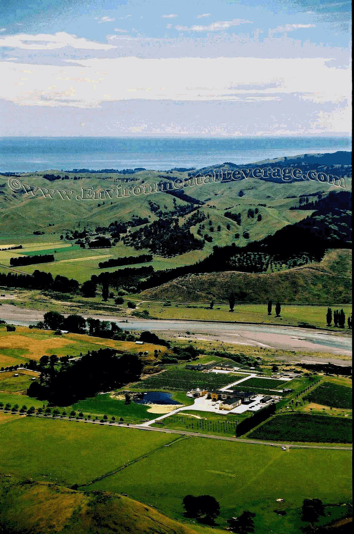 New Zealand winery and algae control