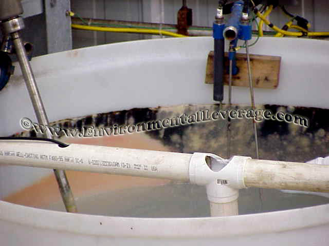 mold in polymer make up tank